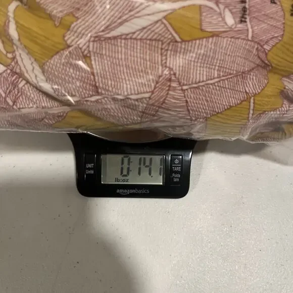 Knox Rose Womens Yellow Red Long Sun Dress L Flutter Sleeve Floral Cottage Core - Picture 11 of 12